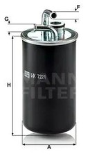 Filtre à carburant Jeep PATRIOT
