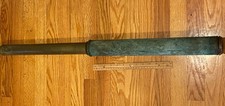 ANTIQUE BRASS TELESCOPE -Maritime Nautical Military -1800s 35 Inches Extended