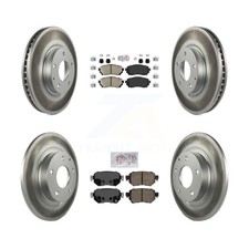 Transit Auto KGA-101687 Brake Disc and Pad Kit Front & Rear for Mazda 2016-2018