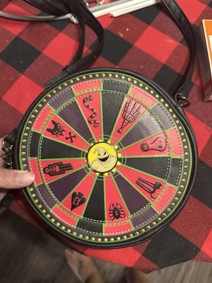 Loungefly Disney Nightmare Before Christmas Boogie Crossbody Roulette Wheel - Image 1 of 4