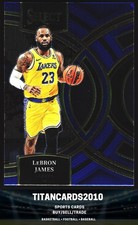 LeBron James 2023-24 Panini Select PREMIER Blue Los Angeles Lakers #135