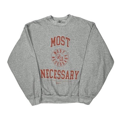 Made In USA Los Angeles Apparel Graphic Sweatshirt - XL Grau Baumwolle