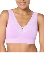 Breezies Women's Comfort Breeze Wirefree Contour Bra Lvndr