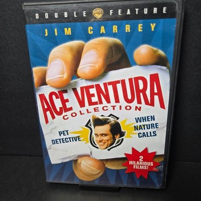 Ace Ventura Deluxe Double Feature (DVD, 2009)- Very Good