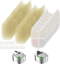 8 Pack Filter For APETDOLA 4L Stainless Steel Wireless Cat Water Fountain