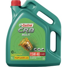 CASTROL CRB MULTI CI-4/E7 5L 15W-40 Motor&ouml;l E7 CI-4 SL MB228.3 VolvoVDS-3