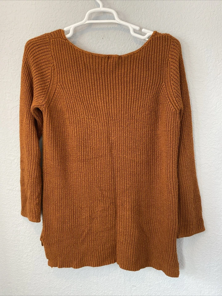 Suéter Pullover Mujer Merona Marrón Manga Larga Talla XXL.    #J Foto 4 de 4