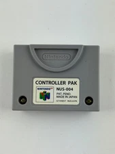 OEM Nintendo 64 Memory Card N64 Controller Pak NUS-004 Clean