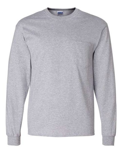 Gildan Ultra Pocket Long Sleeve - Picture 11 of 14