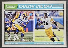 2017 Panini Classics Career Colors #CC-8 Jerome Bettis Pittsburgh Steelers HOF