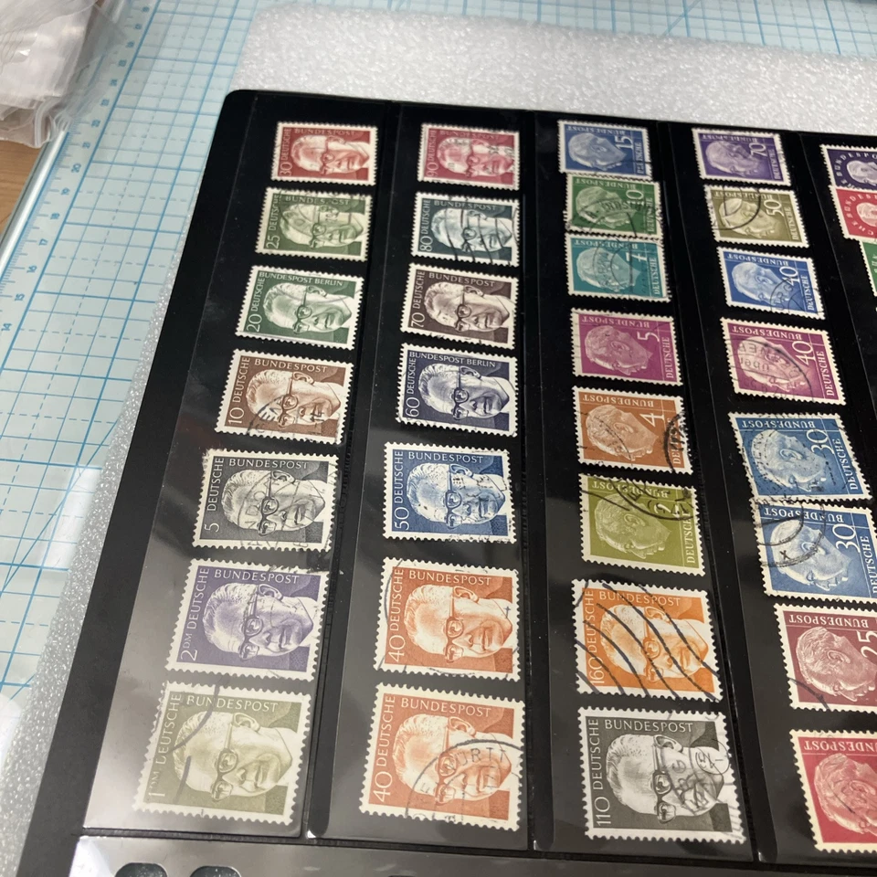 95+ USED/Cancelled West Germany Deutsche Bundespost 1945-1985 Stamps- A DEAL! - Image 3 of 4