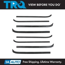 TRQ Window Sweep Front & Rear Inner & Outer Fits 73-79 Ford