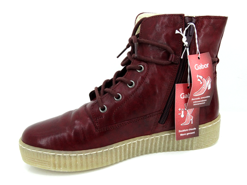 Gabor Chaussures Bottes Bottines Doublé Taille 40 Royaume-Uni 6,5 Cuir - Photo 8 sur 11