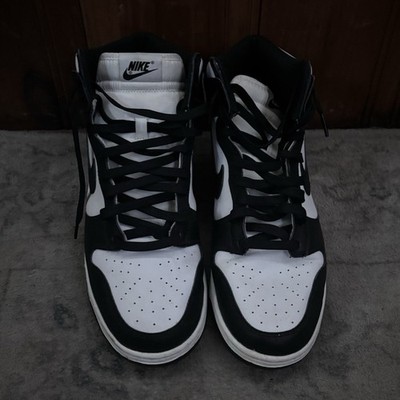 Nike Dunk High Black/White High-Top Athletic Shoes  display picture 2