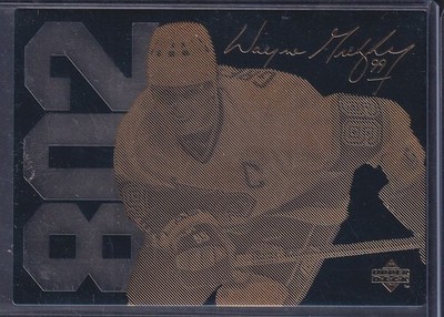 WAYNE GRETZKY - 1994 Upper Deck 802 Goals Commemorative 24k Gold Card /3500