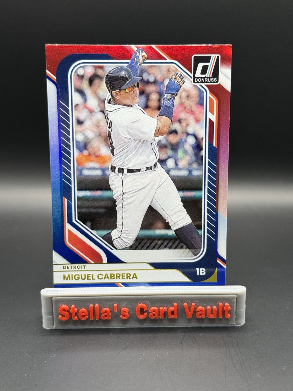 2026 Donruss Baseball Miguel Cabrera Red /250 Red Foil Tigers