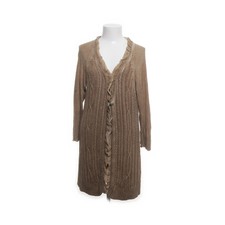 Elisa Cavaletti, Strickjacke, Damen, Größe: XXL, Beige, Baumwolle #fld
