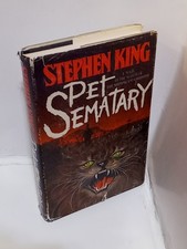Pet Sematary Stephen King | 1983 Hardcover Y43 $15.95 w/ DJ