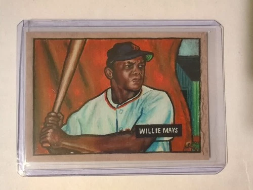Willie Mays - 2025 Topps Shoebox Treasures by Andy Friedman 1951 Bowman SP