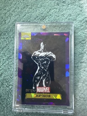 2024 Topps Chrome Marvel Sapphire Kronos #146 Purple 9/15