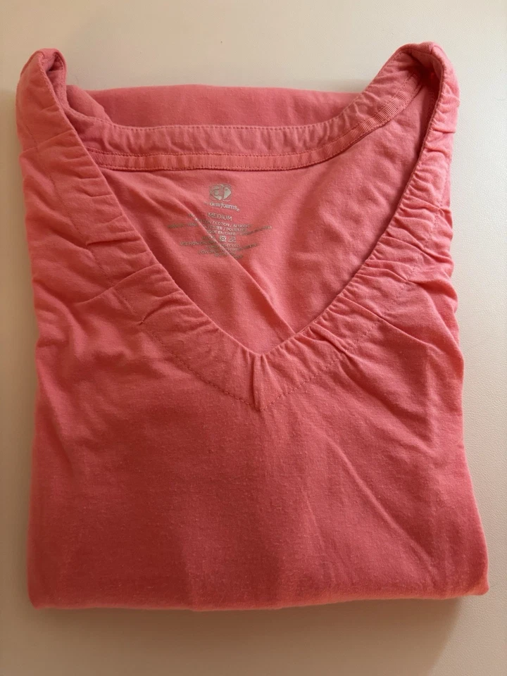 Dearfoams Camisón/Camisa de Manga 3/4 Algodón - Mediana Foto 3 de 4