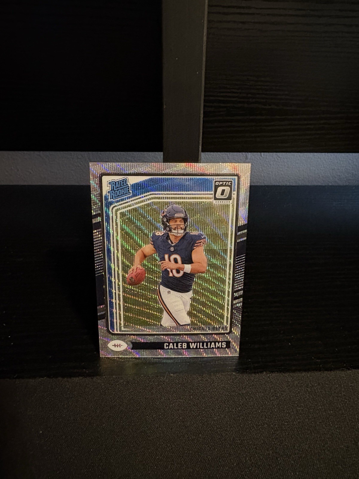 2024 Panini Optic - Rated Rookie Caleb Williams #201 Wave Prizm /300 GRADEABLE