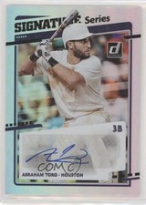 2020 Panini Donruss Signature Series Abraham Toro #SS-AT Rookie Auto RC 0o6v