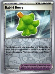 Babiri Berry 163/191 Surging Sparks Reverse Holo Uncommon
