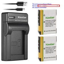 Kastar Battery Slim USB Charger for Kodak KLIC-7002 K7002 Kodak EasyShare V603