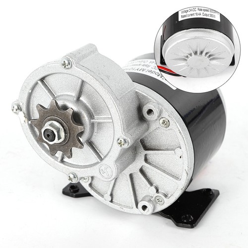 350W 24V Gear Motor for Electric Tricycle E-Bike Scooter Brush DC Motor 300RPM - Picture 9 of 12