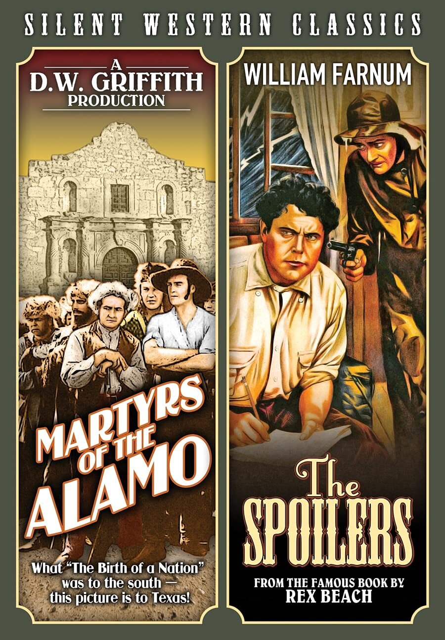 Martyrs of the Alamo (1915) / The Spoilers (1914) (DVD) William Farnum