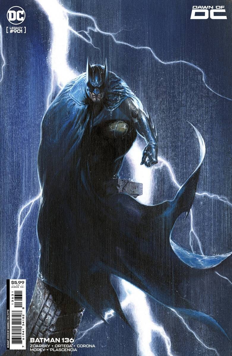 Batman #136 Cover C Dell'Otto Card Stock DC Comics 2023 NM+