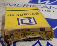 New - Square D C42 Overload Relay Thermal Unit Heater