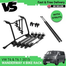 FITS VW T6 T6.1 THULE WANDERWAY 4 BIKE BICYCLE CARRIER RACK WITH UPRATED STRUTS