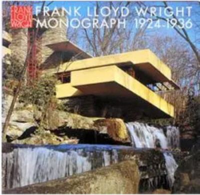 Frank Lloyd Wright Monograph 1924 -1936 Architecture Book A.D.A.