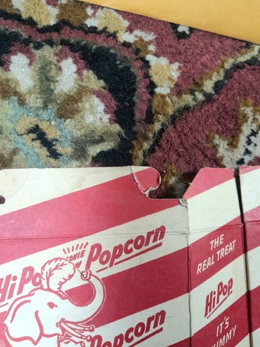 Vintage Tommy Windsor's Popcorn Dye Box Complete Package vintage Elephant style - Picture 7 of 10