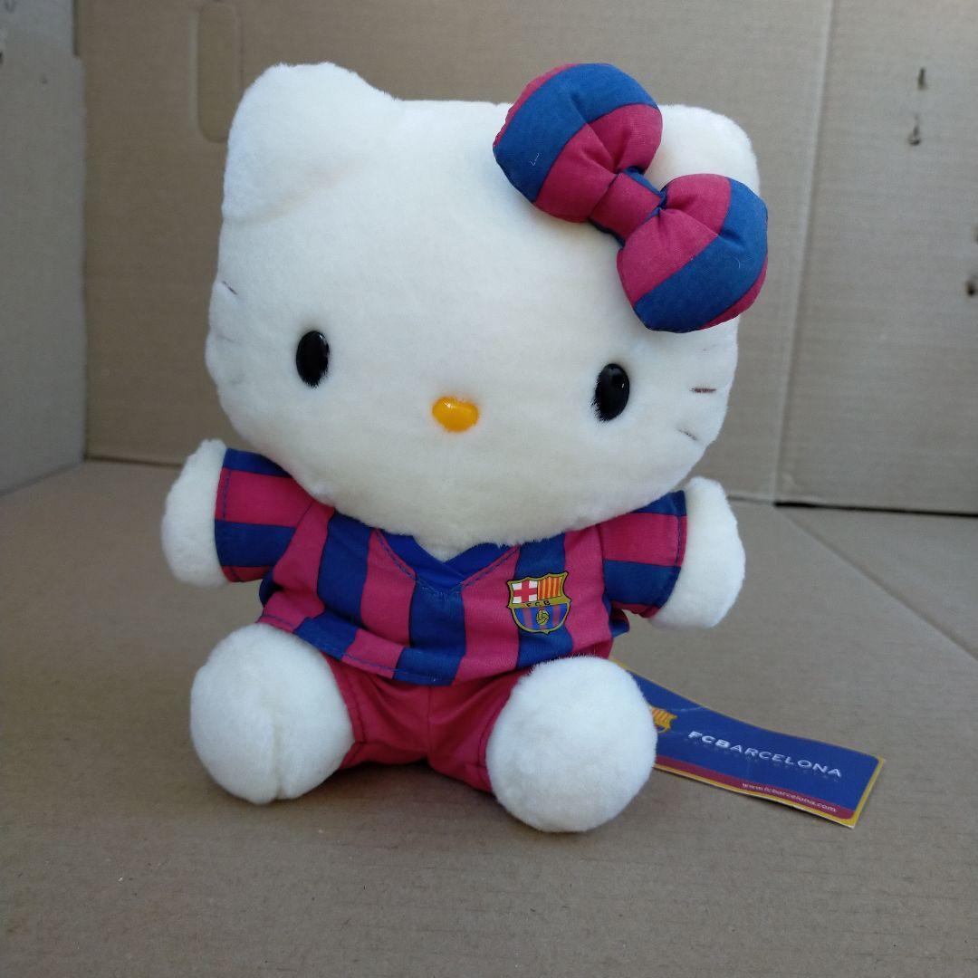 Juguete de peluche Hello Kitty fútbol Barcelona reservado