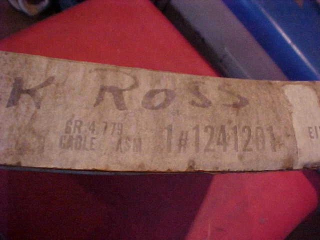 CABLE FRENO DELANTERO NUEVO 1241201 GM 74 75 76 BUICK OLDS PONTIAC ELECTA BONNEVILLE Foto 4 de 4