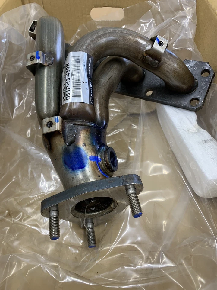 Colector de escape 90-93 nuevo OEM Mazda Miata Foto 2 de 4