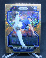 Manuel Rodriguez 2022 Panini Prizms Bronze Donut Circles /40 #153 Rookie Card WD