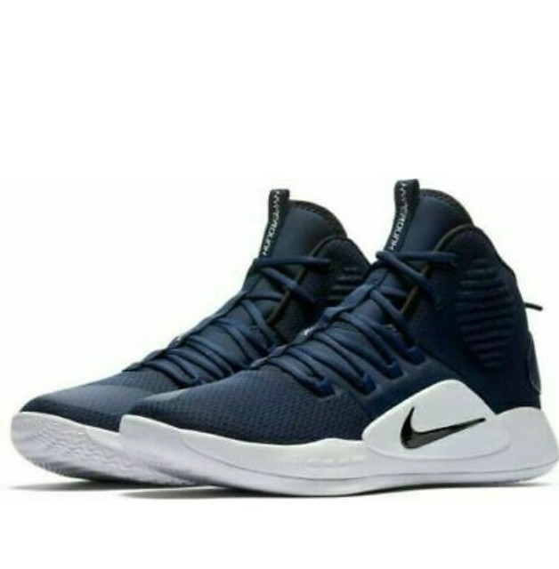 Nike zoom hyperdunk X navy basketball high top mens sneaker Sz 18 eBay