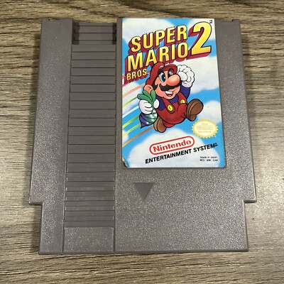 Super Mario Bros. 2 (Nintendo NES, 1988) Cart Only. Tested