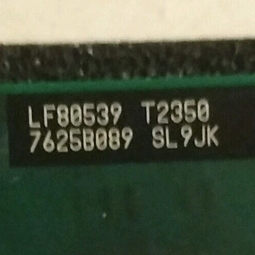 Processore Cpu Mobile Intel T2350 SL8JK 1.86GHz Cache L2 2MB Bus 533MHz PPGA478 - Immagine 2 di 4