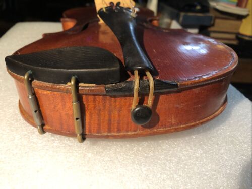 antique violin 4/4 Czechoslovakia Strat Copy Estate Find | eBay