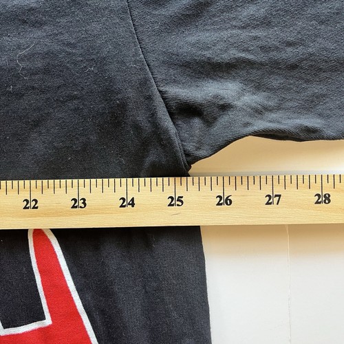 Vintage Justee Devil Mouth Lip Y2K Hip Hop Rap Tee Ship Halloween Festival 4XL - Picture 7 of 8