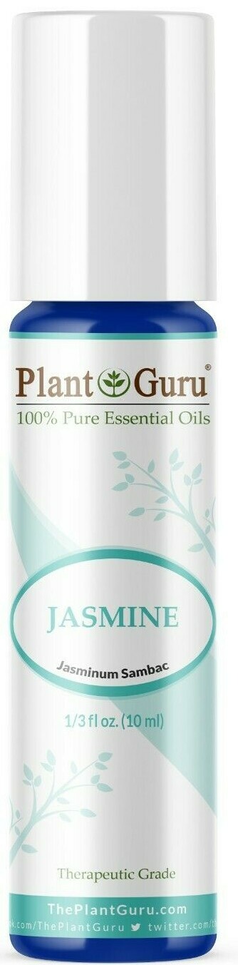 Jasmine Sambac Absolute Essential Oil Roll on 100% Pure Therapeutic Grade Roller