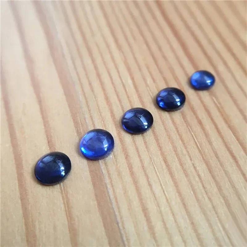 Sapphire Crystal Blue Zircon for Cartier Ballon Bleu Watch Crown