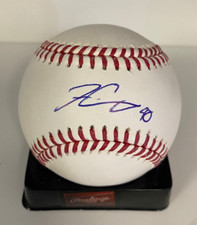 JOSIAH GRAY WASHINGTON NATIONALS SIGNED AUTOGRAPHED M.L. BASEBALL BECKETT AUTH