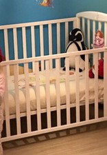 LETTINO CON SBARRE FOPPAPREDETTI PER BAMBINO CON MATERASSO ANTIALLERGICO