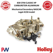 Holley 830 Cfm Classic Hp Carburetor Mechanical Secondary Aluminum - 4150 Model Holley 830 Cfm Classic Hp Carburetor Mechanical Secondary Aluminum - 4150 Model